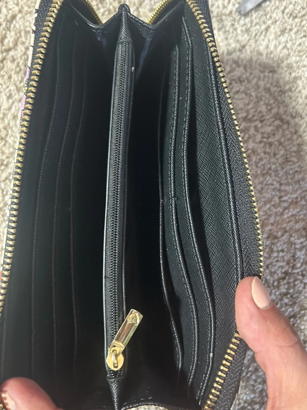 Loungefly x Disney Villains zip-around wallet